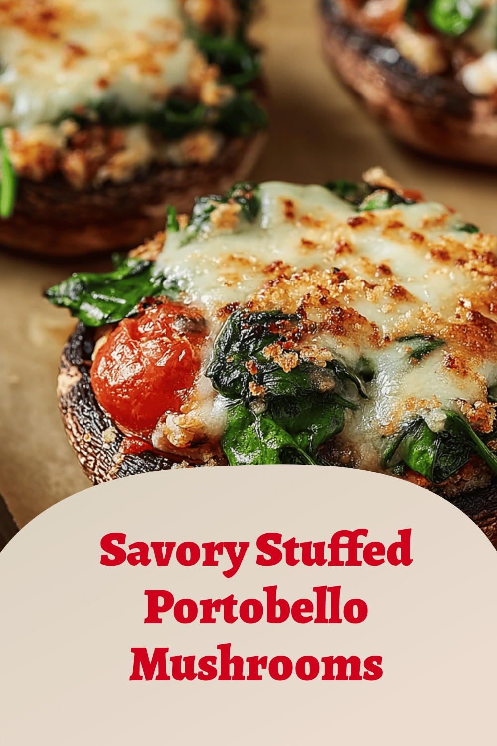 Savory Stuffed Portobello Mushrooms
