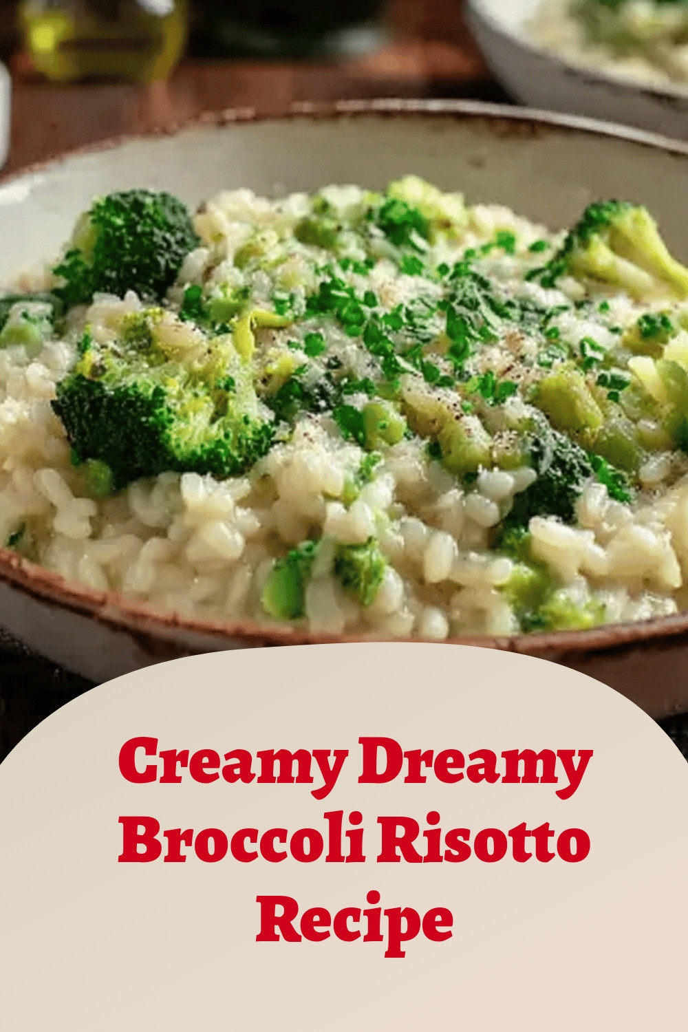 Creamy Dreamy Broccoli Risotto Recipe