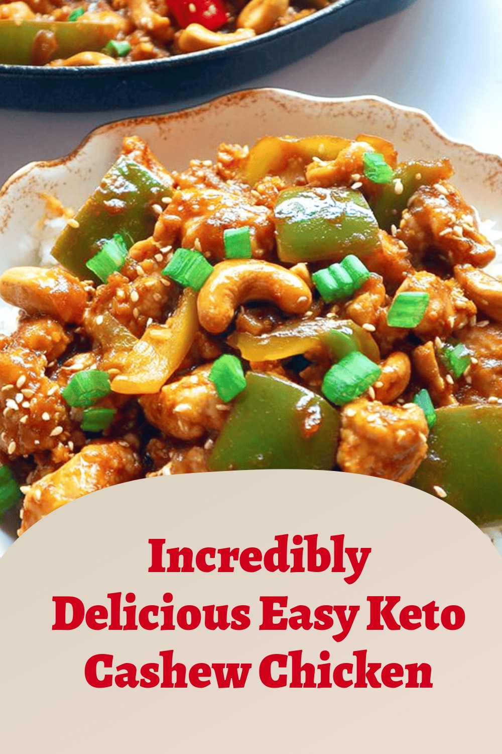 Incredibly Delicious Easy Keto Cashew Chicken