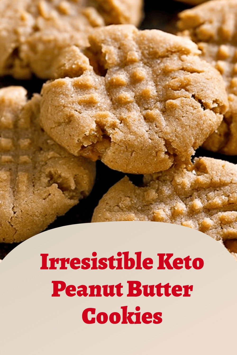 Irresistible Keto Peanut Butter Cookies