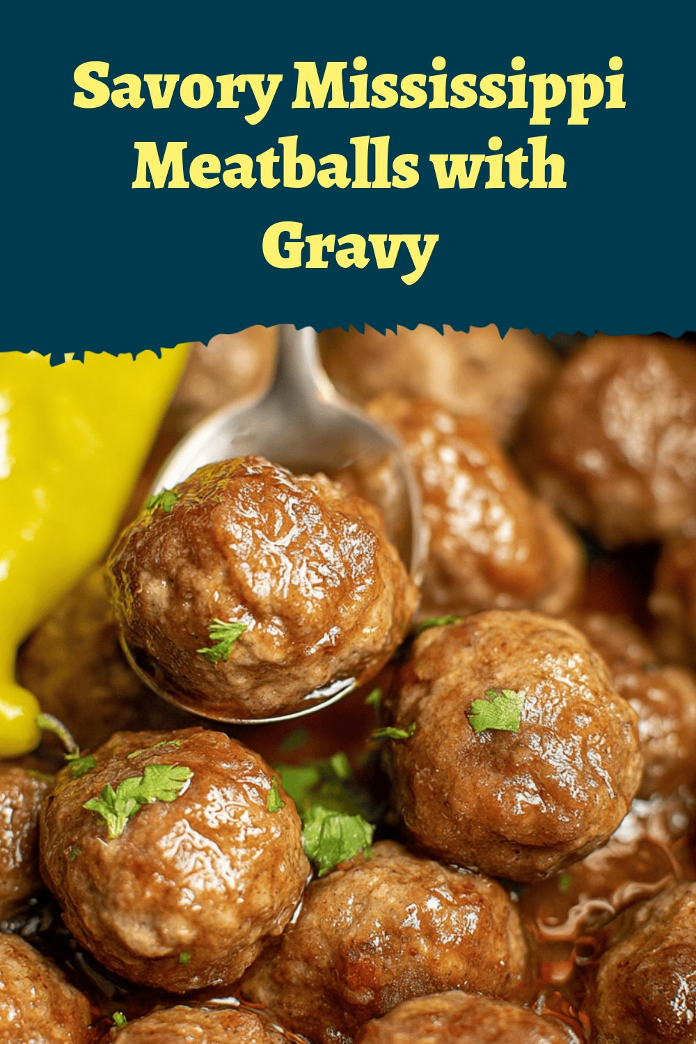 Savory Mississippi Meatballs with Gravy