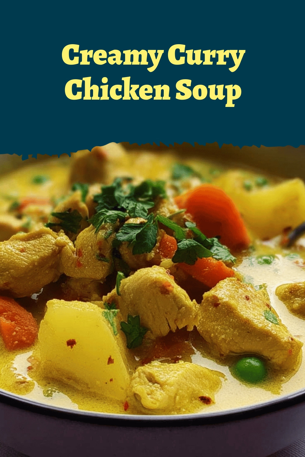 Creamy Curry Chicken Soup